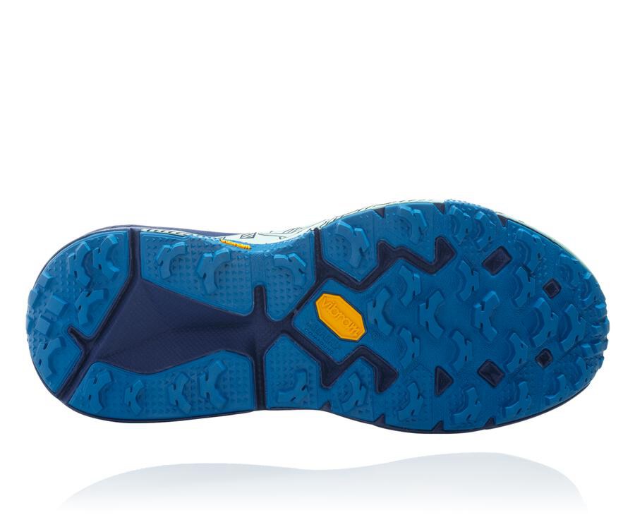 Zapatillas Trail Hoka One One Mujer - Speedgoat 3 - Azules - LEF046581